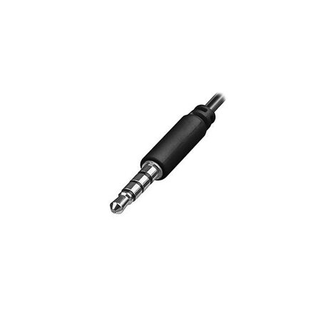 Genius HS-04S, sluchátka s mikrofonem, ovládání hlasitosti, černo-stříbrná, 1x 3.5 mm jack