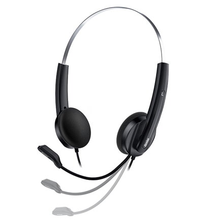 Genius HS-220U AI, sluchátka s mikrofonem, drátováčerná, 2.0, uzavřená, USB - C