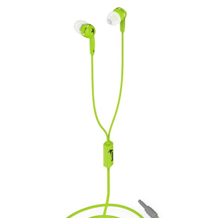 Genius HS-M320, sluchátka, bez ovládání hlasitosti, zelené, špuntová typ 3.5 mm jack