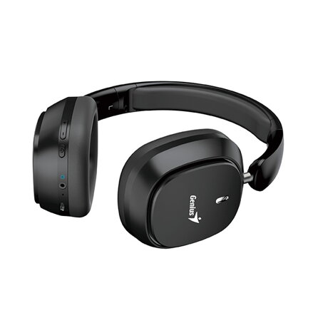 Genius HS-820BT sluchátka s mikrofonem, bezdrátová, černá, bluetooth