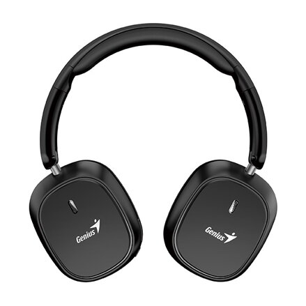 Genius HS-820BT sluchátka s mikrofonem, bezdrátová, černá, bluetooth