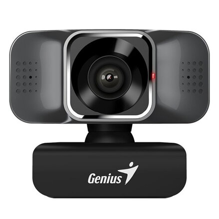 Genius Full HD Webkamera FaceCam Quiet, 1920x1080, USB 2.0, černá, Windows 7 a vyšší, FULL HD, 30 FPS