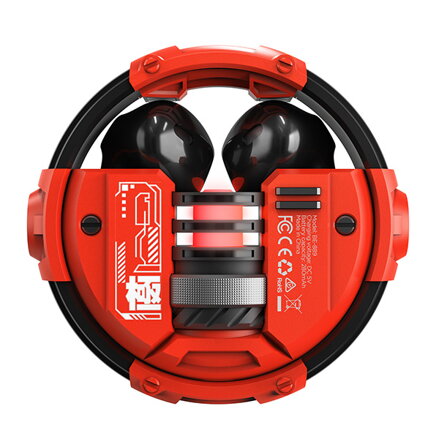 Marvo QUAZ, TWS sluchátka, kovové pouzdro, USB-C