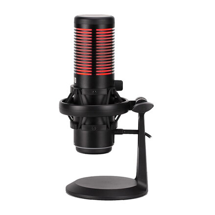 Marvo, herní/streamovací mikrofon, BLAST 60 Black, černý, RGB podsvícení, vstup pro sluchátka
