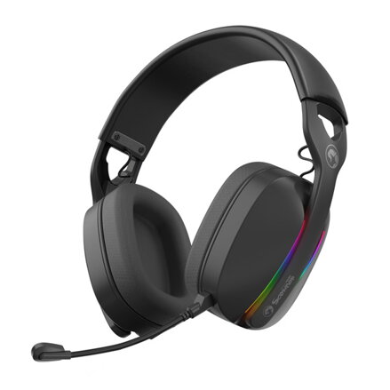 Marvo Pulz 70W, herní sluchátka, ovládání hlasitosti, černá, Tri-mode
