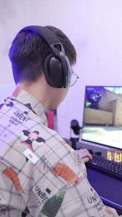 Marvo Pulz 70W, herní sluchátka, ovládání hlasitosti, černá, Tri-mode