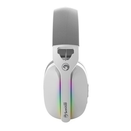 Marvo Pulz 70W, herní sluchátka, ovládání hlasitosti, bílá, Tri-mode