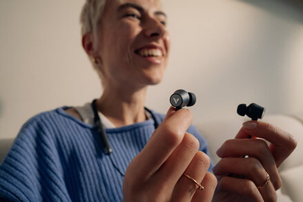 Verbatim TruSound ANC nákrčníková sluchátka, bezdrátová, černá, USB-C