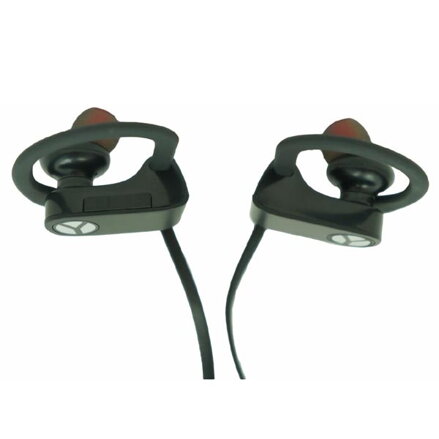 YZSY DINOX Sports & Outdoor, sluchátka s mikrofonem, ovládání hlasitosti, černá, bluetooth