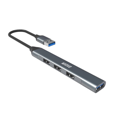 USB (3.0) hub 4-port, UH-ATC01, černý, Marvo