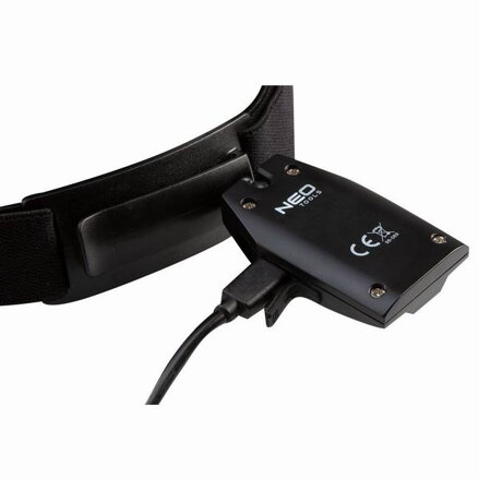 Čelovka nabíjecí, USB 180 lm COB LED se senzorem pohybu