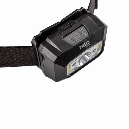 Čelovka nabíjecí, USB 250 lm COB LED se senzorem pohybu