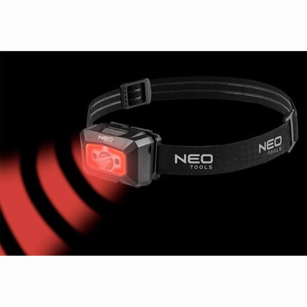 Čelovka nabíjecí, USB 250 lm COB LED se senzorem pohybu
