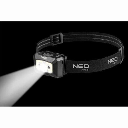 Čelovka nabíjecí, USB 250 lm COB LED se senzorem pohybu