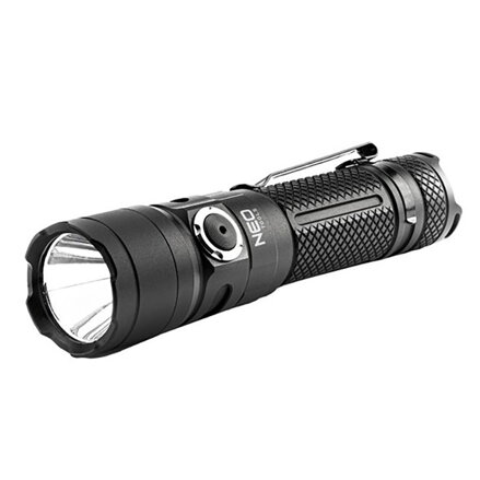 Nabíjecí svítilna, 1xLED, 1x4000 mAh, černá, 10W, výdrž až 9hodin, 1500 lumenů
