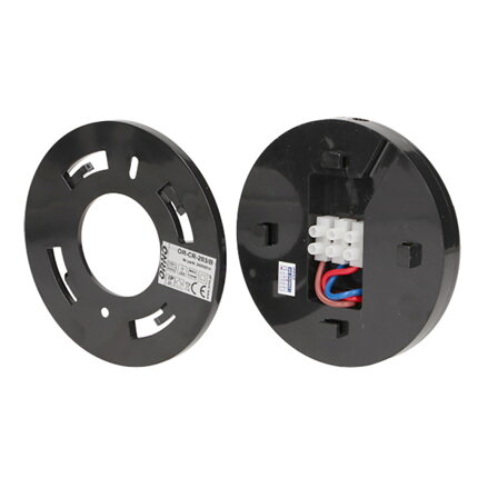 PIR motion sensor 230V 50Hz, 6m, max. 1200W, černý, ORNO, 360°, IP20, infračervený