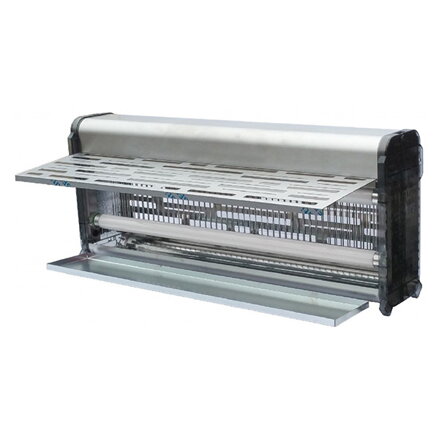 Elektrický lapač hmyzu a komárů 3700 V, až 200 m2, 60W, stříbrný, Format1, IP20