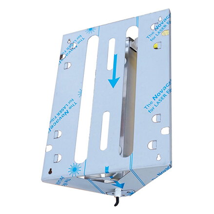 Elektrický lapač hmyzu a komárů 230 V, až 80 m2, 2x15W, stříbrný, Format1, IP65
