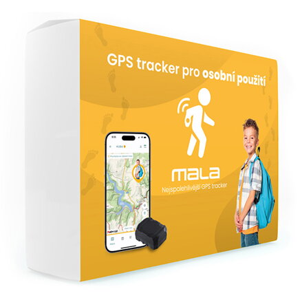 GPS tracker pro osobní použití černý, ONI 67380, Mala
