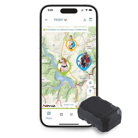 GPS tracker univerzal černý, ONI 67382, Mala