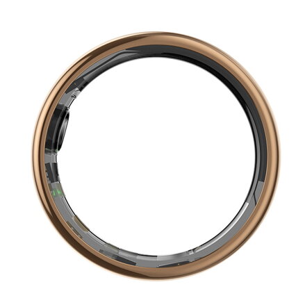 Smart RING zlatý, měření tlaku, srdeč. tepu,monitoring spánku, 10", Powerton