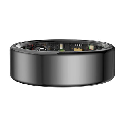 Smart RING černý, měření tlaku, srdeč. tepu, monitoring spánku, 11", Powerton