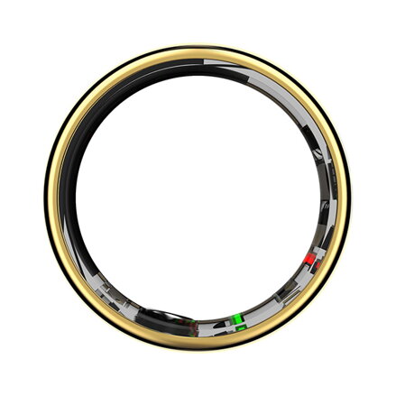 Smart RING PRO zlatý, měř.stresu, srdeč.tepu, monitoring spánku, 10, Powerton
