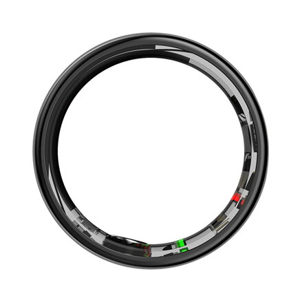 Smart RING PRO černý, měř.stresu, srdeč.tepu, monitoring spánku, 13, Powerton