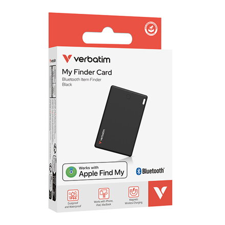 Lokátor Bluetooth My Finder Card černý, 32138, Verbatim