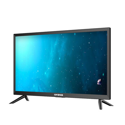 Televize Orava, LT-638, 24", HD Ready 1366 x 768, černá