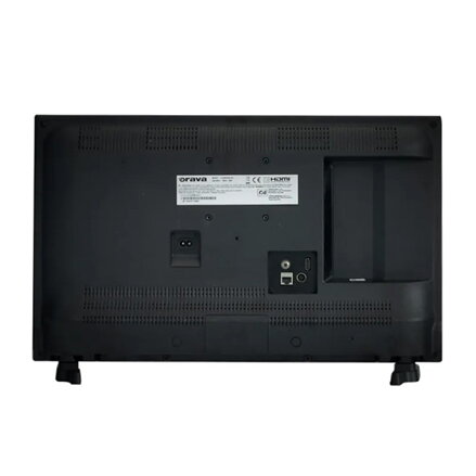 Televize Orava, LT-ANDR24 A01, 24", HD Ready 1366x768, 50/60 Hz, černá, Android TV