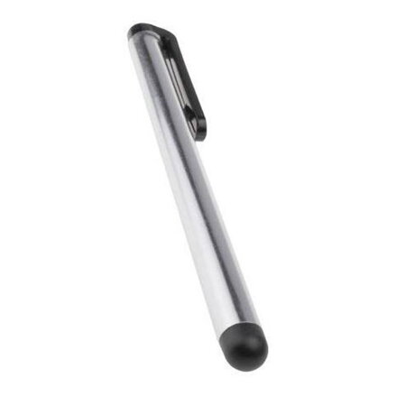 Dotykové pero, kapacitní, kov, stříbrné, pro iPad a tablet