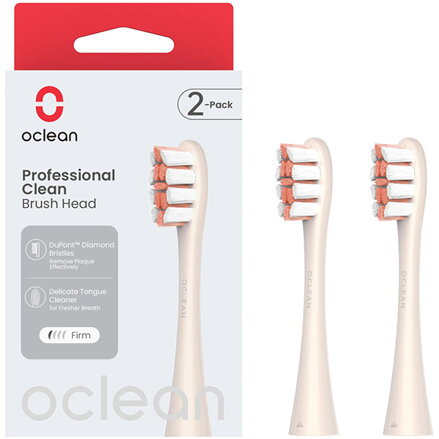 Oclean náhradní hlavice Professional Clean P1C8-X Pro Digital, zlaté