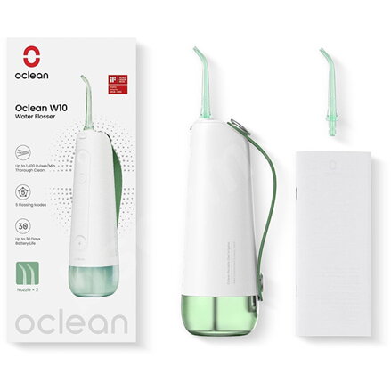 Oclean ústní sprcha W10, zelená