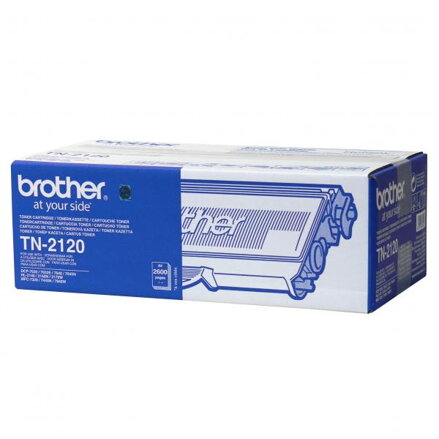 Brother originální toner TN2120, black, 2600str., Brother HL-2140, 2150N, 2170W, O