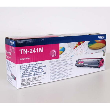 Brother originální toner TN241M, magenta, 1400str., Brother HL-3140CW, 3170CW, O