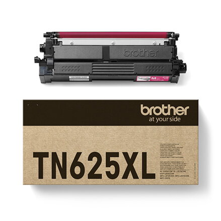 Brother originální toner TN-625XLM, magenta, 4500str.