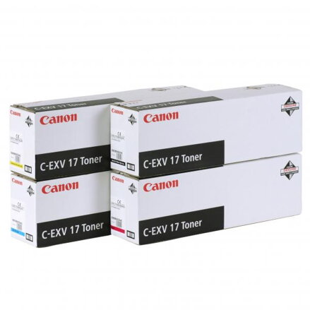 Canon originální toner CEXV17, yellow, 36000str., 0259B002, Canon iR-C4x80i, O