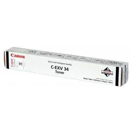 Canon originální toner CEXV34, 3782B002, black, 23000str., poškozený obal typ B