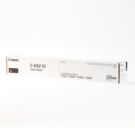 Canon originální toner CEXV51, black, 69000str., 0481C002, Canon iR ADV C5535, C5540, C5550, C5560