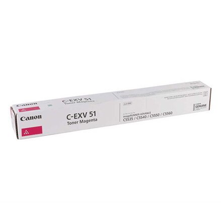 Canon originální toner CEXV51, magenta, 60000str., 0483C002, Canon iR ADV C5535, C5540, C5550, C5560