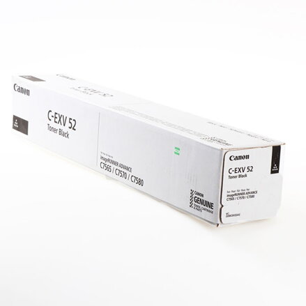 Canon originální toner CEXV52, black, 82000str., 0998C002, Canon IRC7565i, IRC7570i, IRC7580i