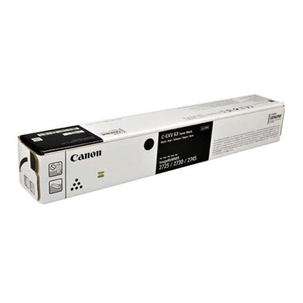 Canon originální toner CEXV63, black, 30000str., 5142C002, Canon iR 2725, 2723i, 2730i, O