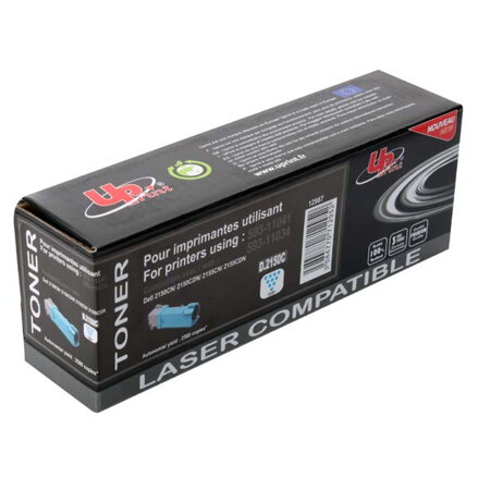 UPrint kompatibilní toner s 593-11041, cyan, 2500str., D.2150XC, high capacity, pro Dell 2150, 2155, UPrint
