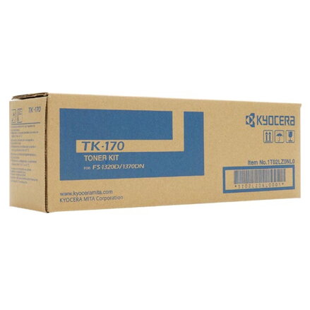 Kyocera originální toner TK170K, black, 7200str., 1T02LZ0NL0, Kyocera FS-1320D, 1370DN, O