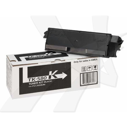 Kyocera originální toner TK580K, black, 3500str., 1T02KT0NL0, Kyocera FS- C5150DN, O