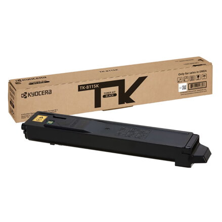 Kyocera originální toner 1T02P30NL0, black, 12000str., TK-8115K, Kyocera ECOSYS M8124cidn, M8130cidn, O