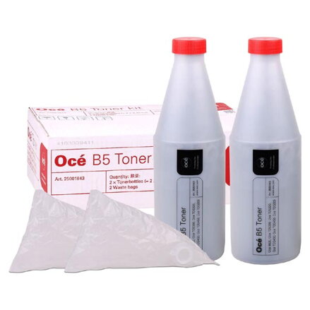 Oce originální toner 25001843, 1070066545, black, TYP B5, Oce 9600, 2x450g, O