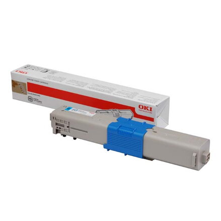 OKI originální toner 44973535, cyan, 1500str., OKI C301, C321, O