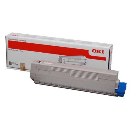 OKI originální toner 44844616, black, 7000str., OKI C822, O